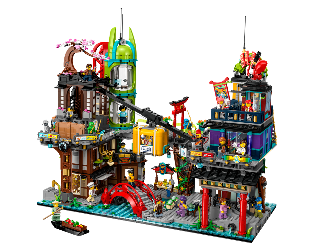 Ninjago Stadsmarkten