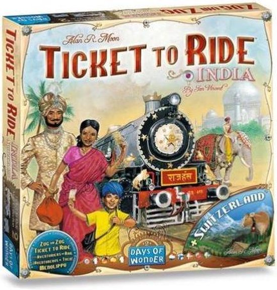 Ticket To Ride: India & Zwitserland